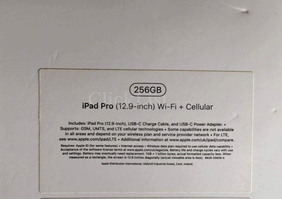 iPad Pro 12.9-inch Wi-Fi + Cellular 3rd generation - 2/5